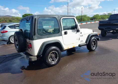 2004 Jeep Wrangler X из США, поврежденный, VIN 1J4FA39S04P747828